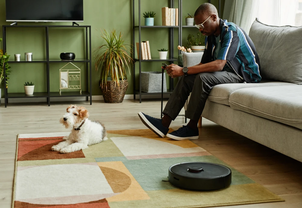 robot vacuum cleaner dog hair